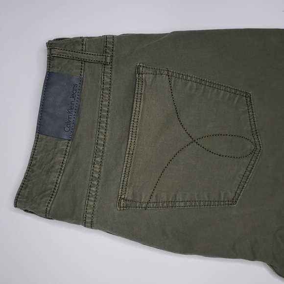 Calvin Klein Jeans - Ankle Skinny - 29 - Olive Green - Picture 6 of 8